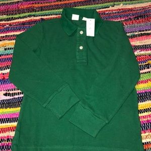 Gap uniform shirts long sleeve green